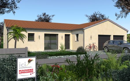 Vente terrain + maison Limoges Haute-Vienne